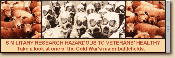 To "IS MILITARY RESEARCH HAZARDOUS 
           TO VETERANS' HEALTH?" Contents.